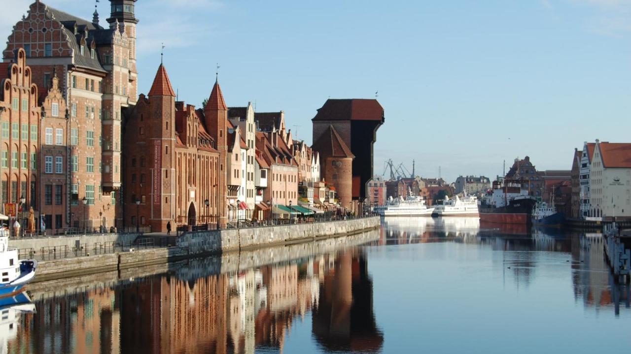 Apartament Gdańsk przy sercu starówki całkowicie nowy 2021, beautiful apartment in the old town bulit 2021 Exterior foto